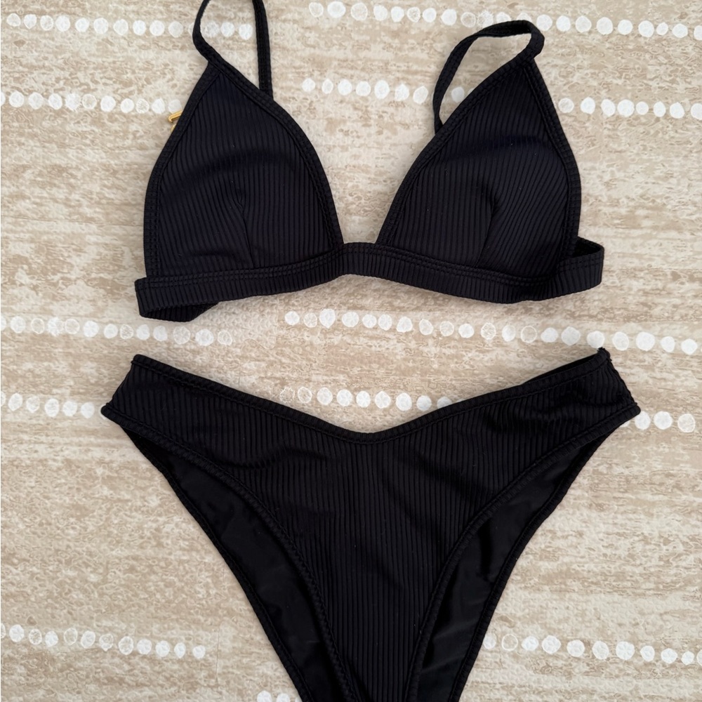 Montce Black Women's Swimwear Bikini Set